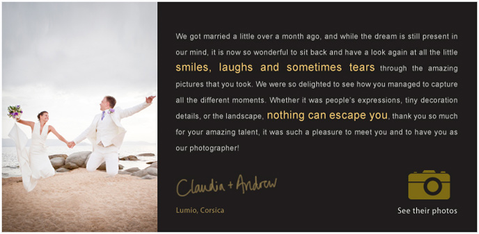 Claudia and Andrew